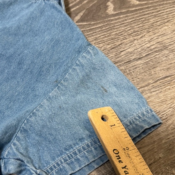 Vintage Disney Minnie Mickey Mouse Jumper Dress Denim Embroidered Vintage M 5 6 - Picture 8 of 8